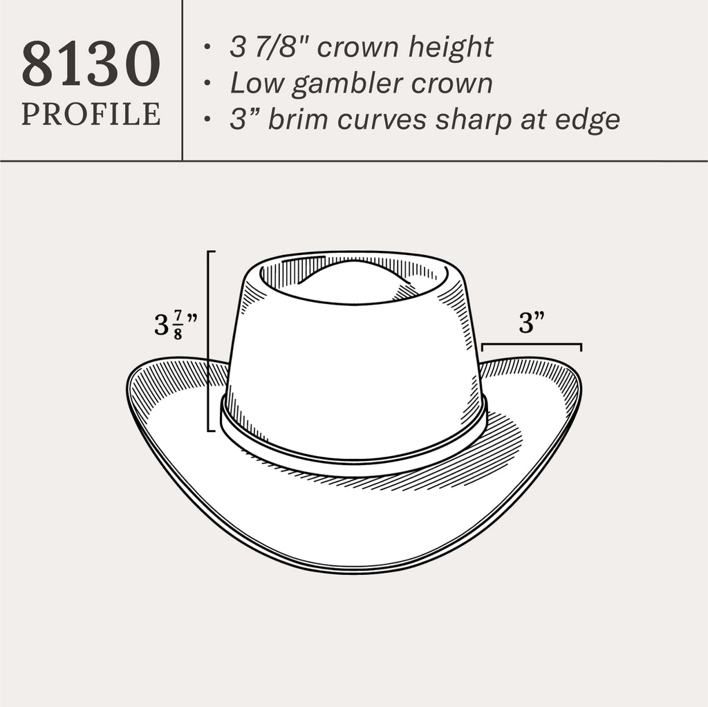 Royal Flush 10X Straw Cowboy Hat