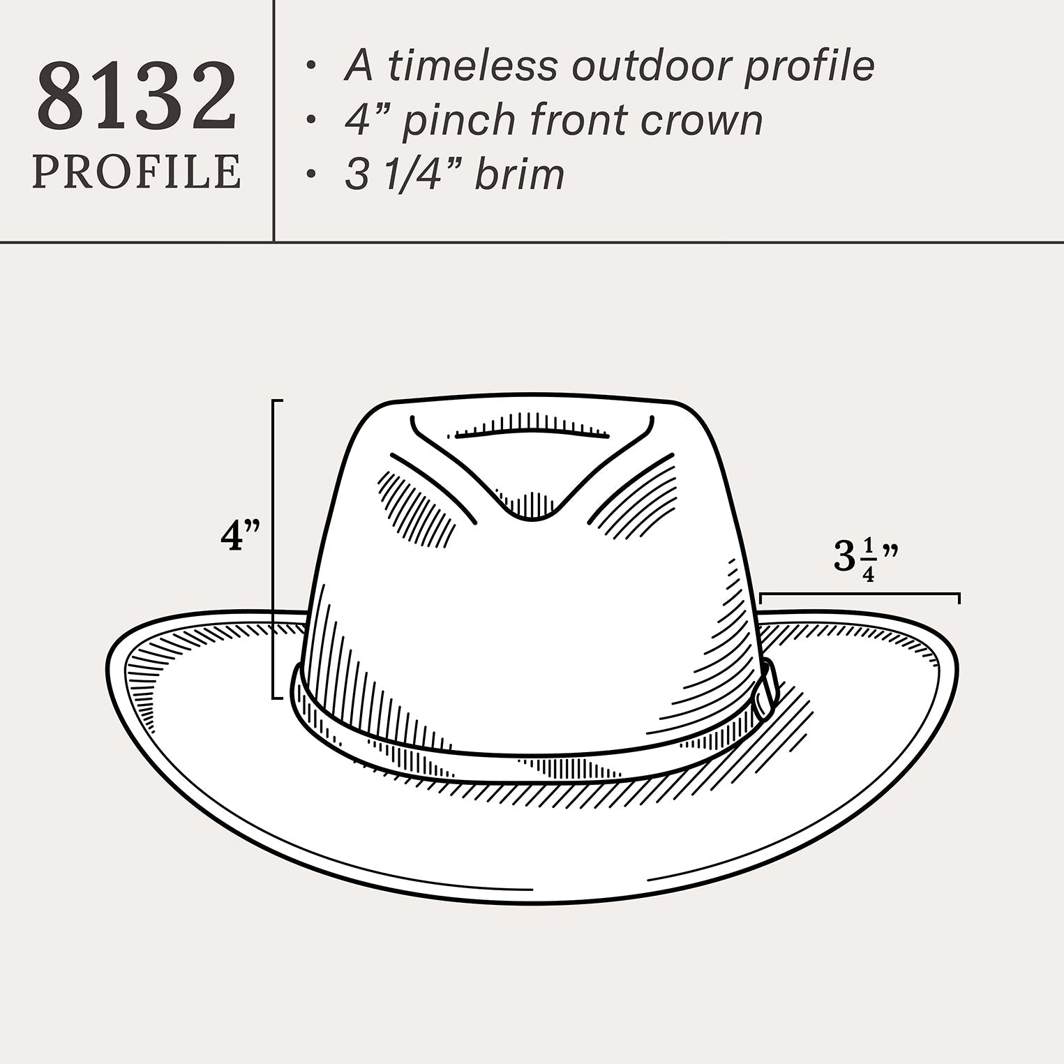 Mountain Sky Crushable Outdoor Hat