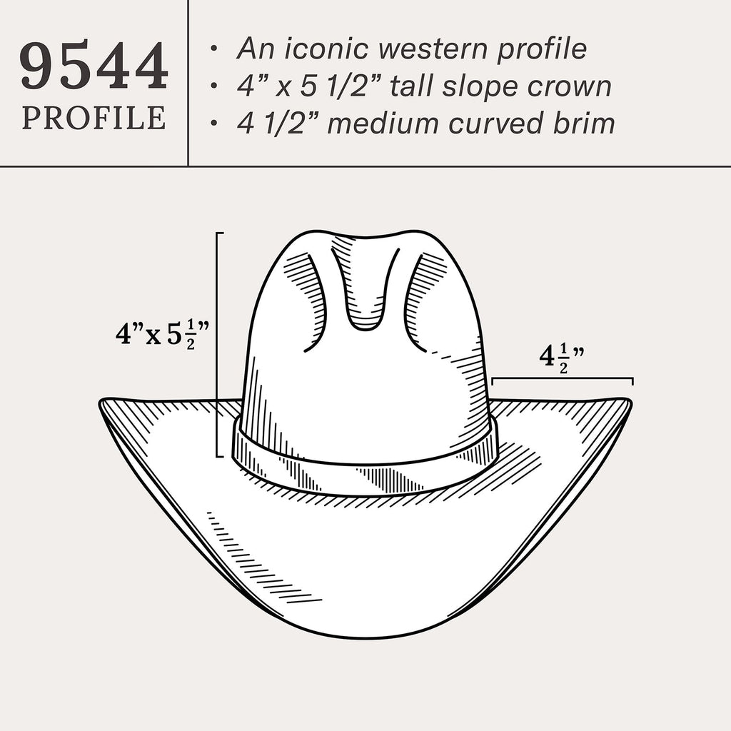 Broken Bow 10X Straw Cowboy Hat