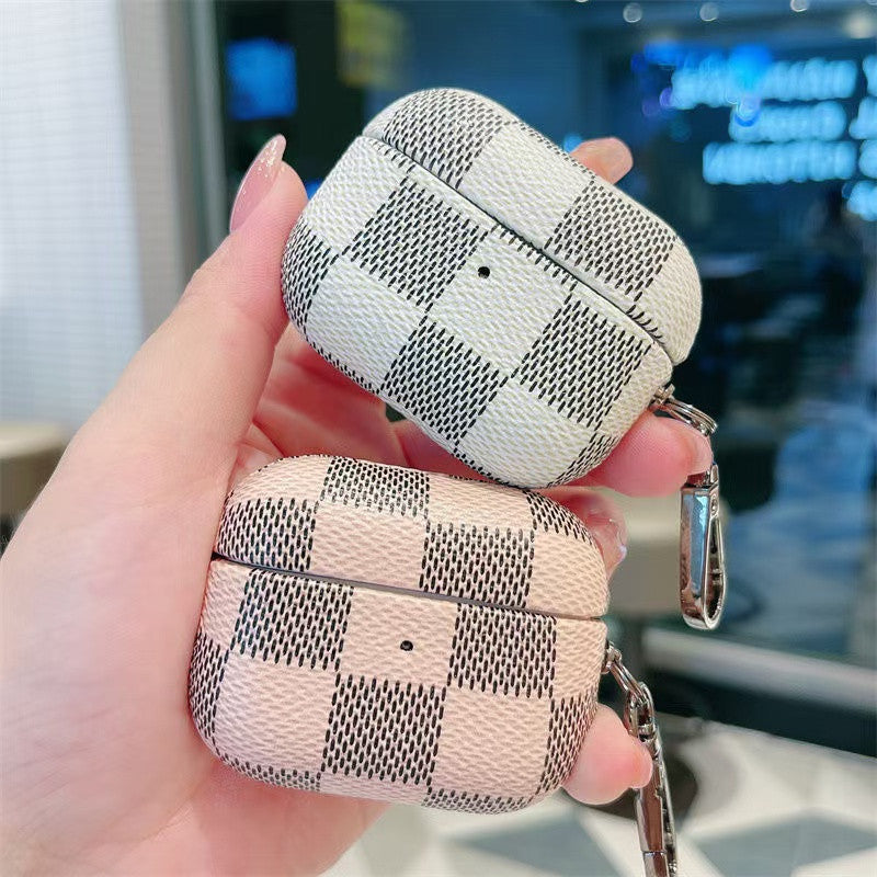 Modern Color-block Chic Earbuds Case🌟