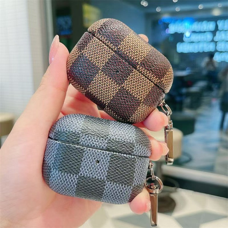 Modern Color-block Chic Earbuds Case🌟