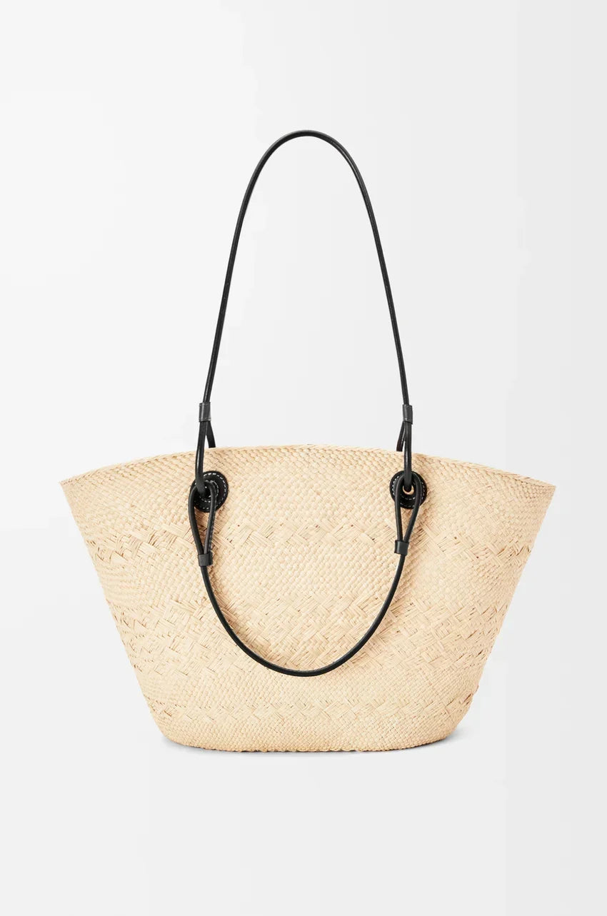 Timeless Heritage Woven Basket Bag