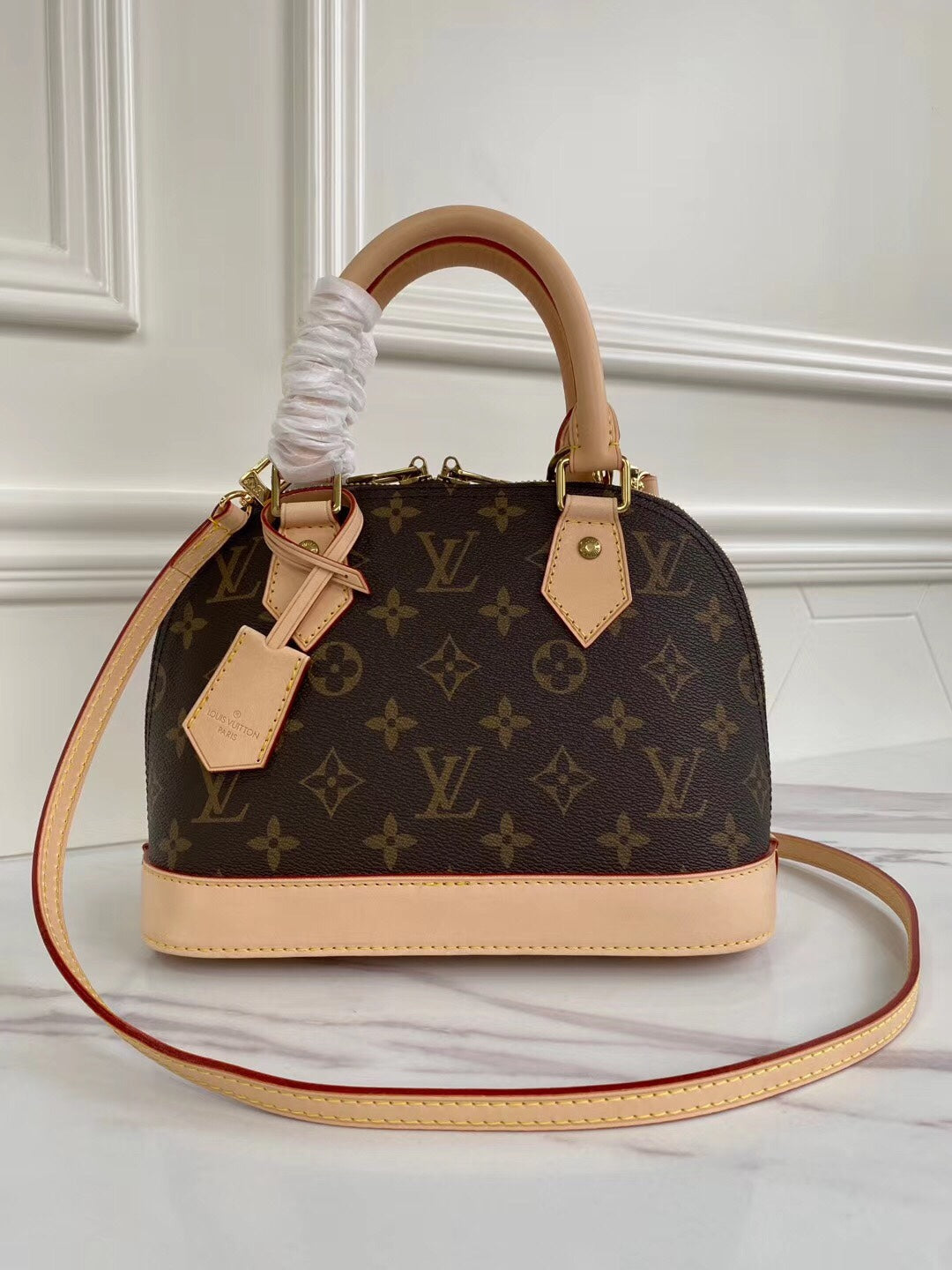 Timeless Heritage Curved Top Handle Bag