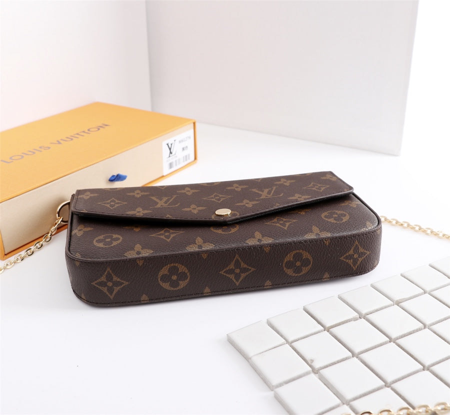 Classic Print 3-in-1 Envelope Crossbody Bag Set