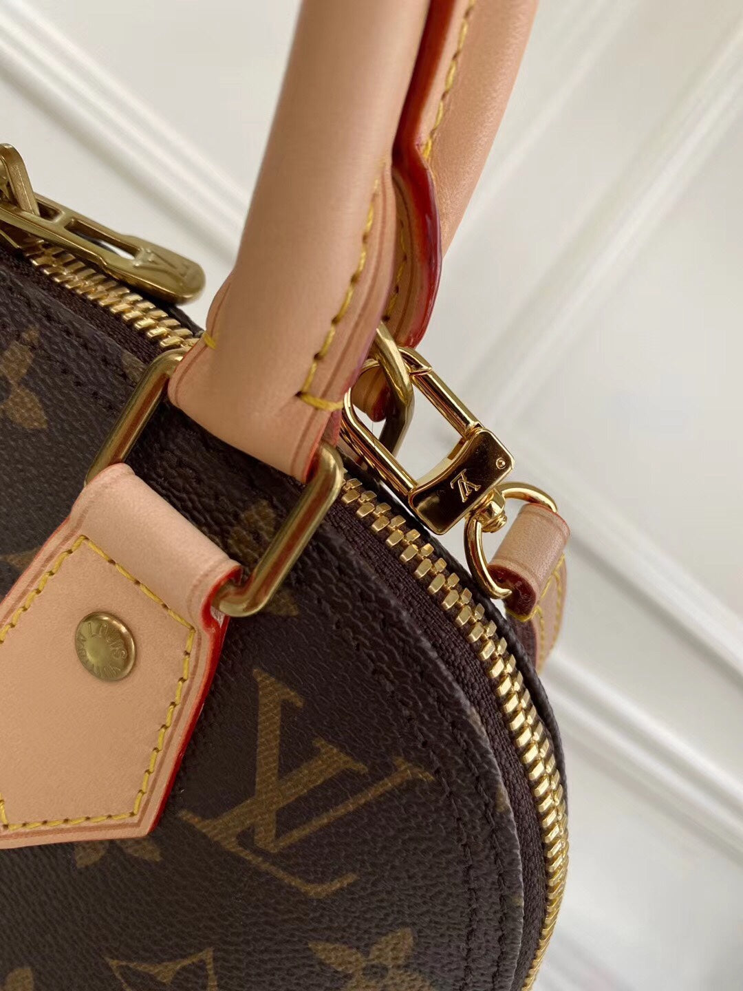 Timeless Heritage Curved Top Handle Bag