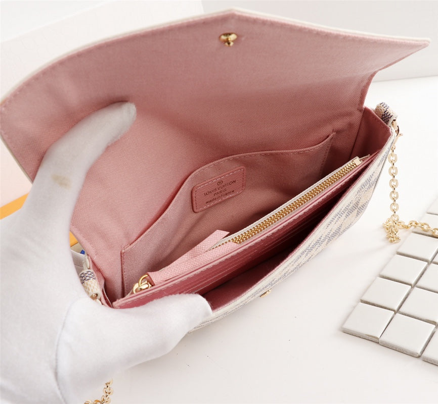 Classic Print 3-in-1 Envelope Crossbody Bag Set