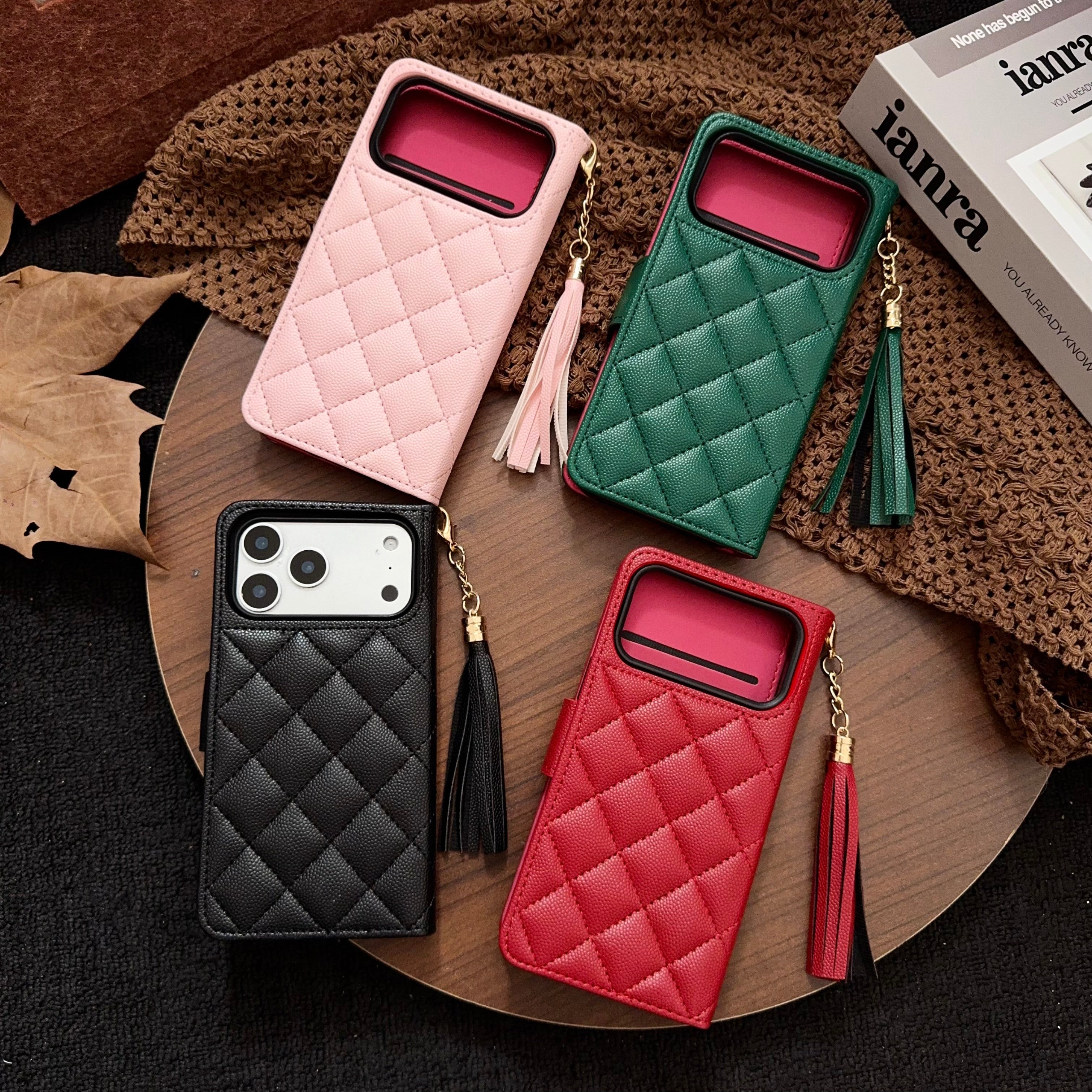 Advanced Leather iPhone Case With Flip Wallet For iPhone 17 Series
