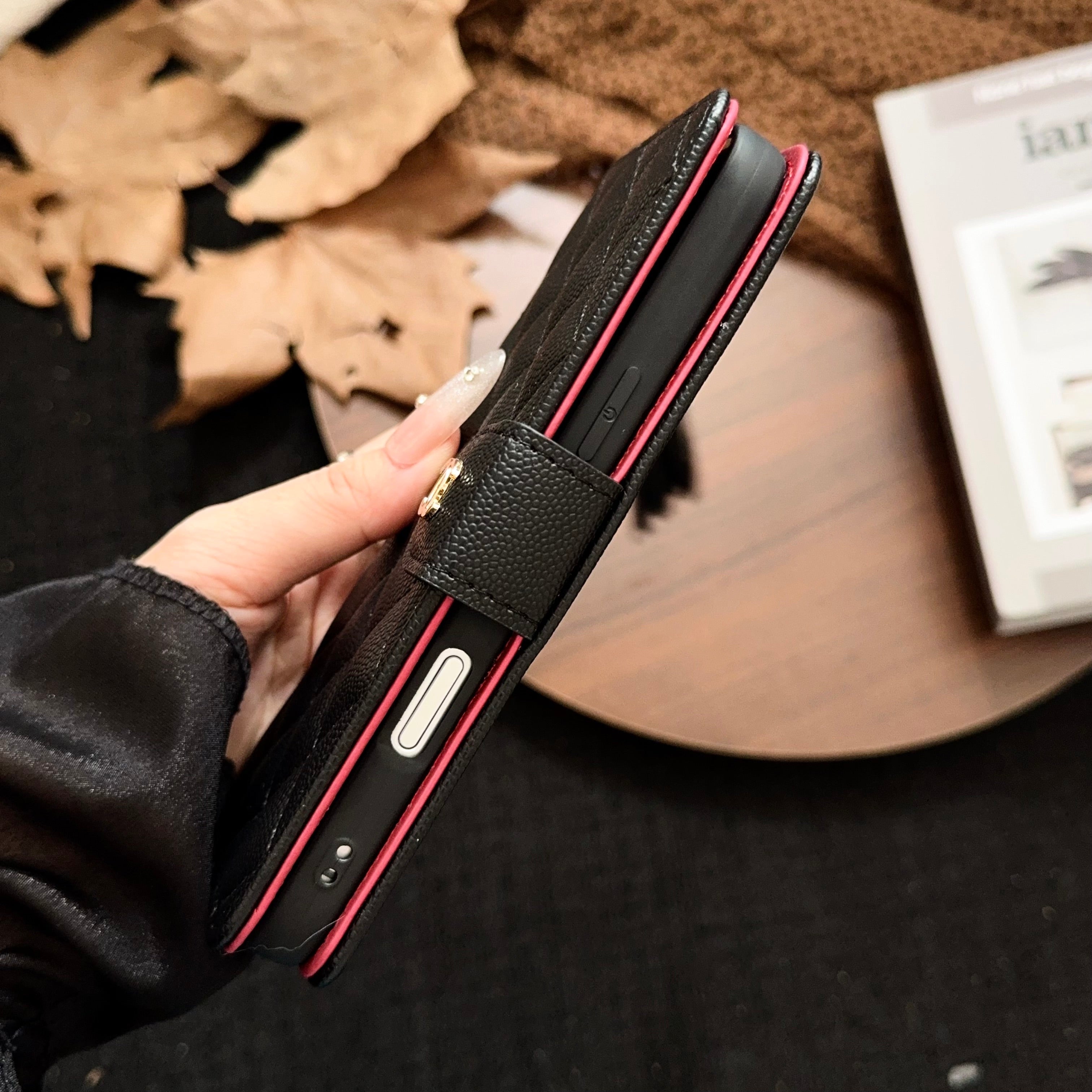 Advanced Leather iPhone Case With Flip Wallet For iPhone 17 Series