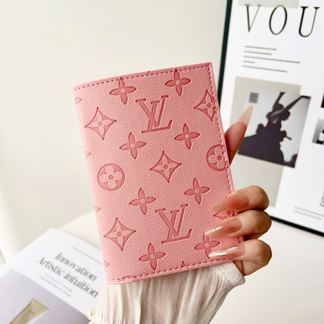 Stylish Embossed Passport Holder