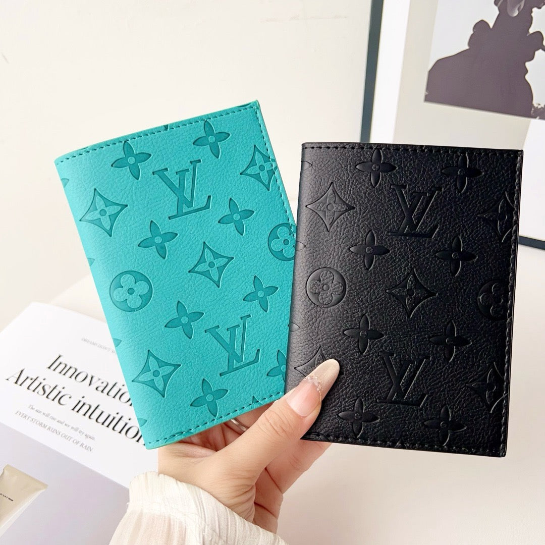 Stylish Embossed Passport Holder