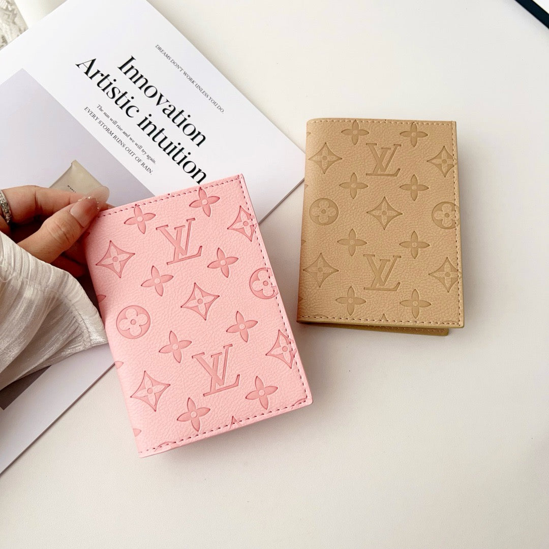 Stylish Embossed Passport Holder