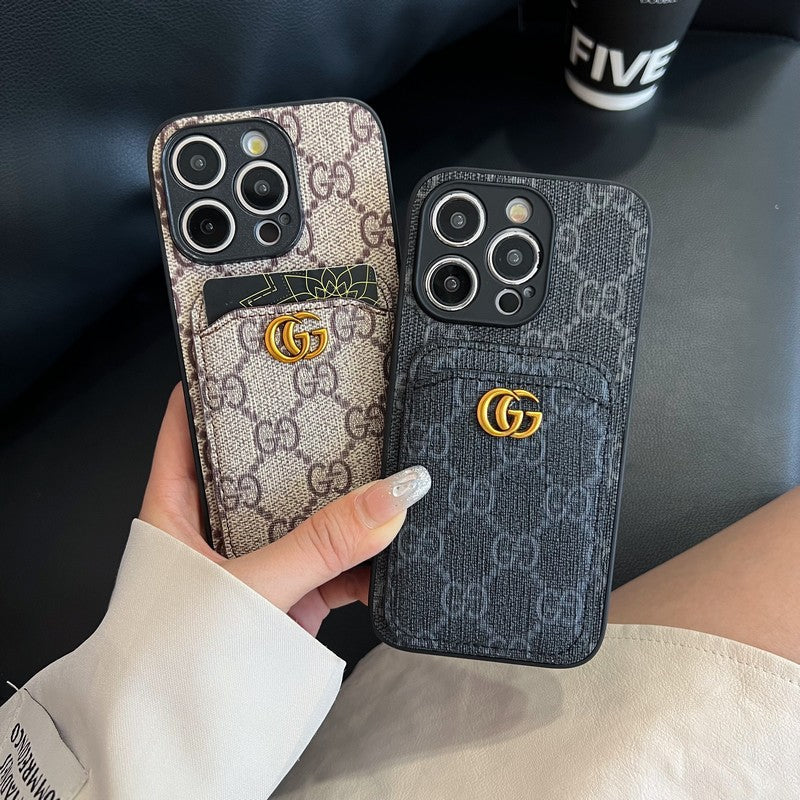 Premium Card Bag Classic iPhone Case