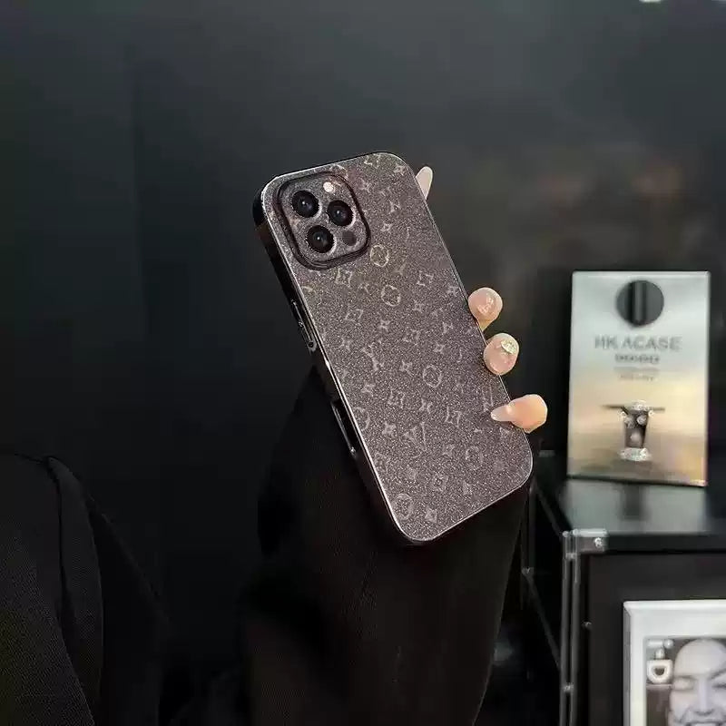 Luxury Glitter Monogram Phone Case