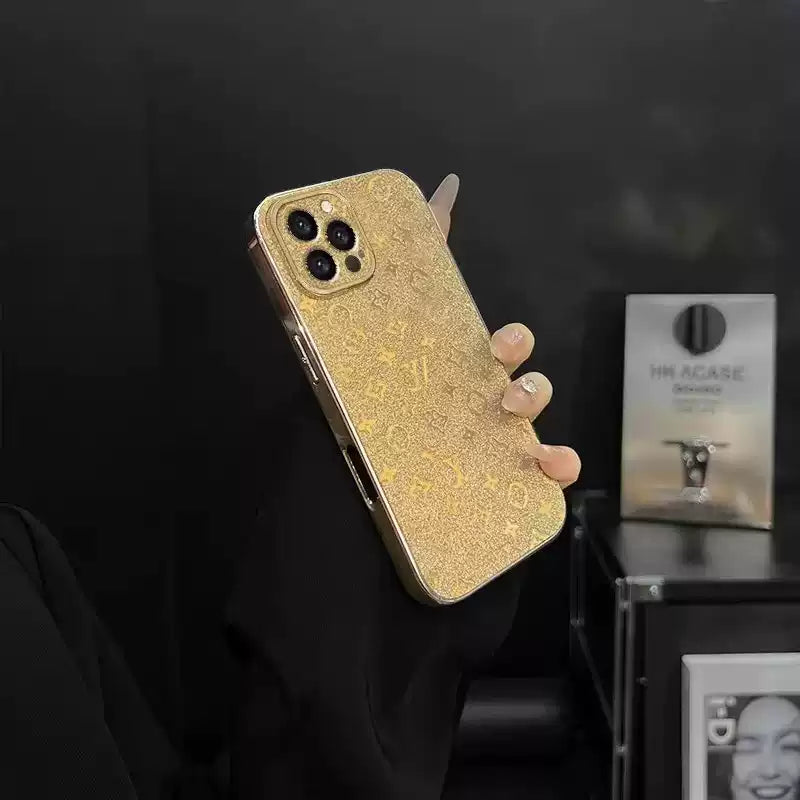 Luxury Glitter Monogram Phone Case