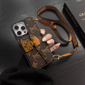 🗝️Luxury Card Holder Chain iPhone Case