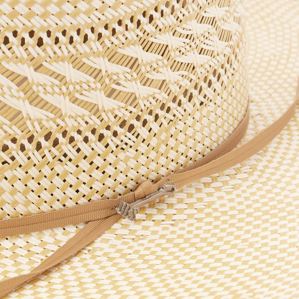 Classic 20X Open Crown Straw Cowboy Hat