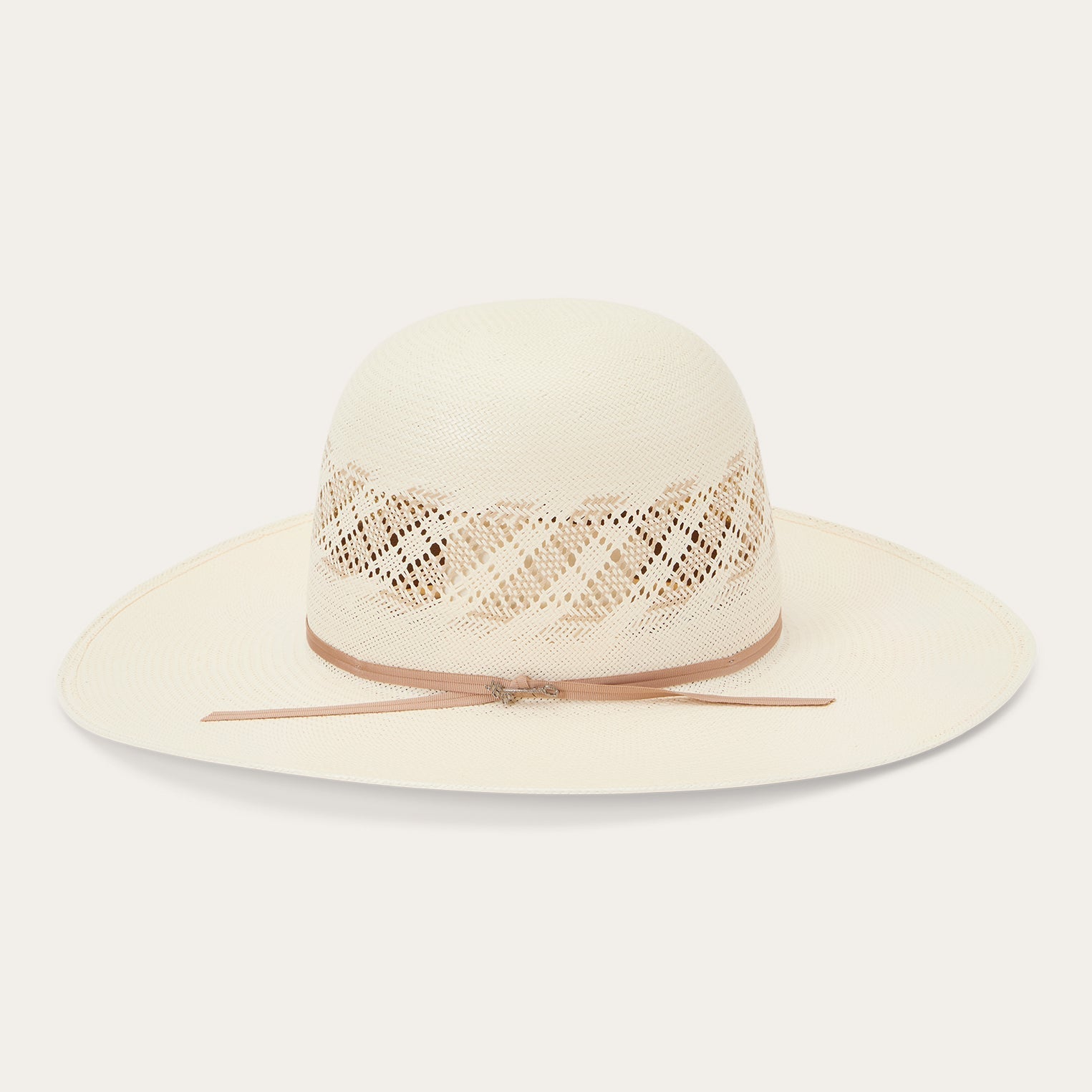 Thunder 10X Open Crown Straw Cowboy Hat