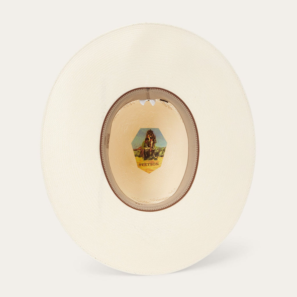 Thunder 10X Open Crown Straw Cowboy Hat