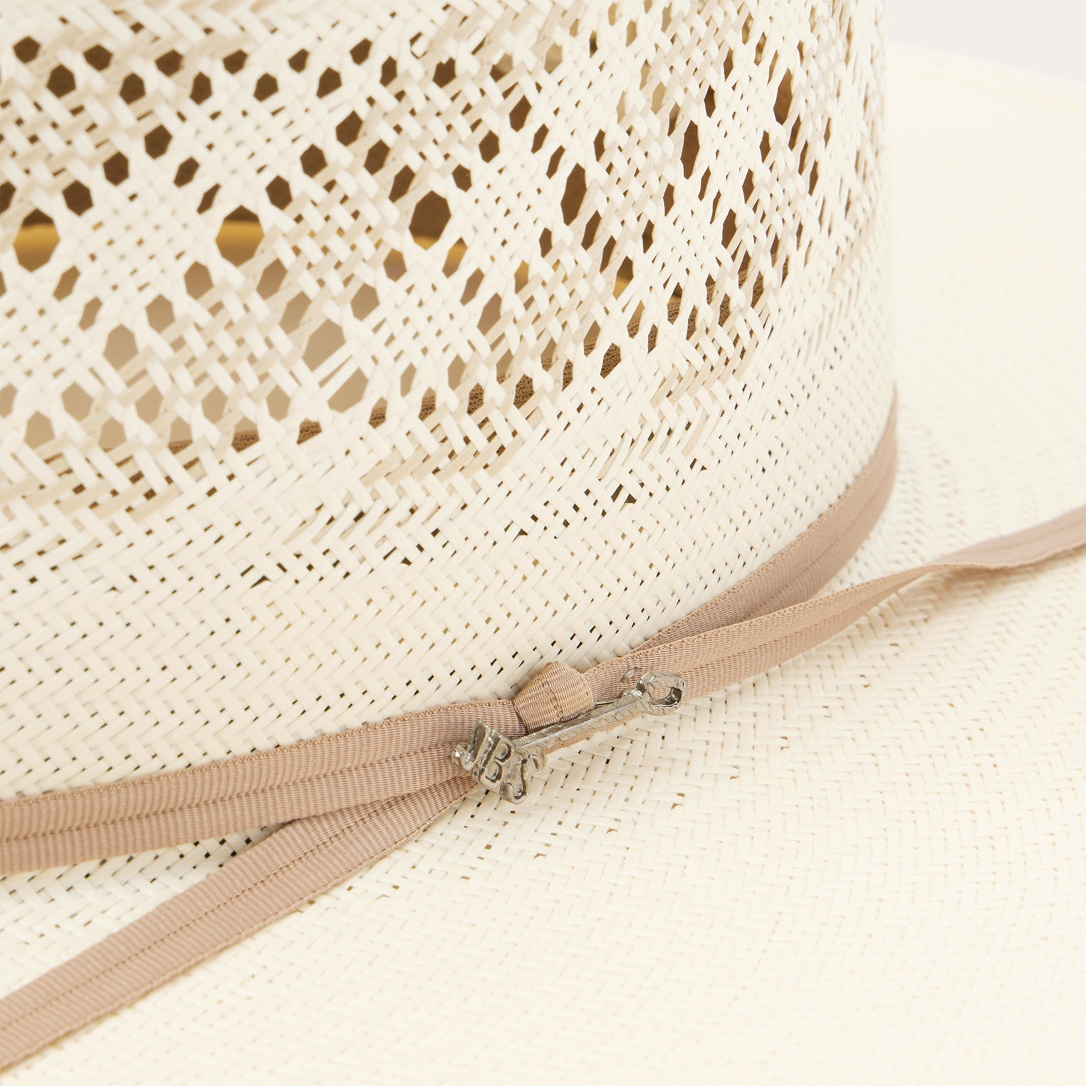 Thunder 10X Open Crown Straw Cowboy Hat