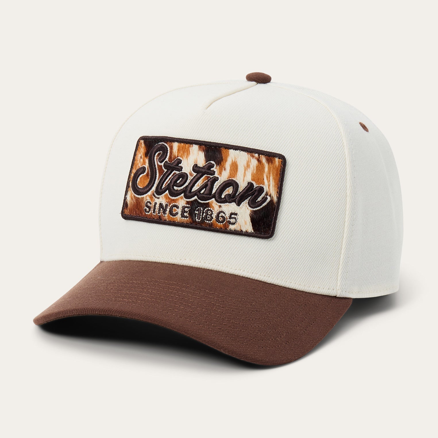 Cowhide Patch Trucker Hat