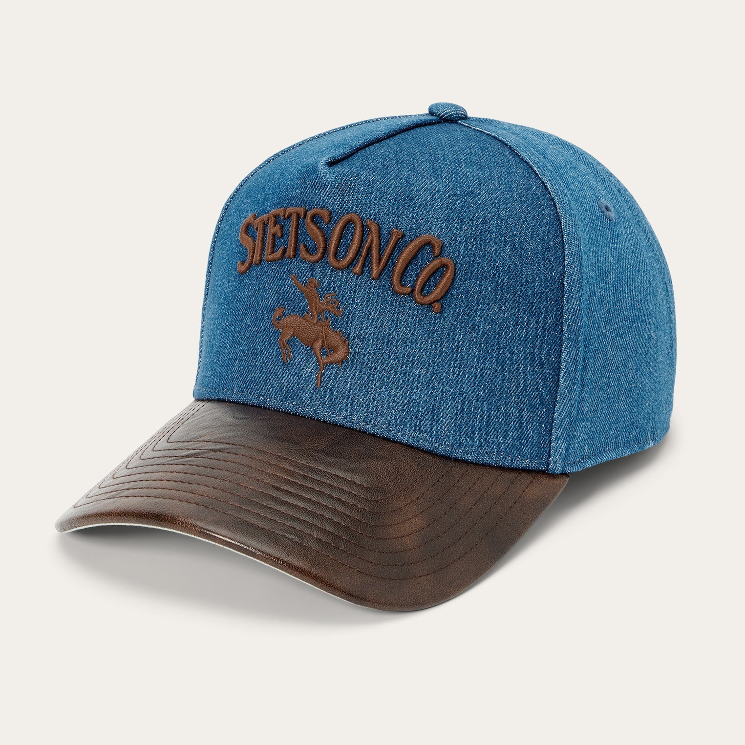 Denim Stetson Co. Baseball Hat