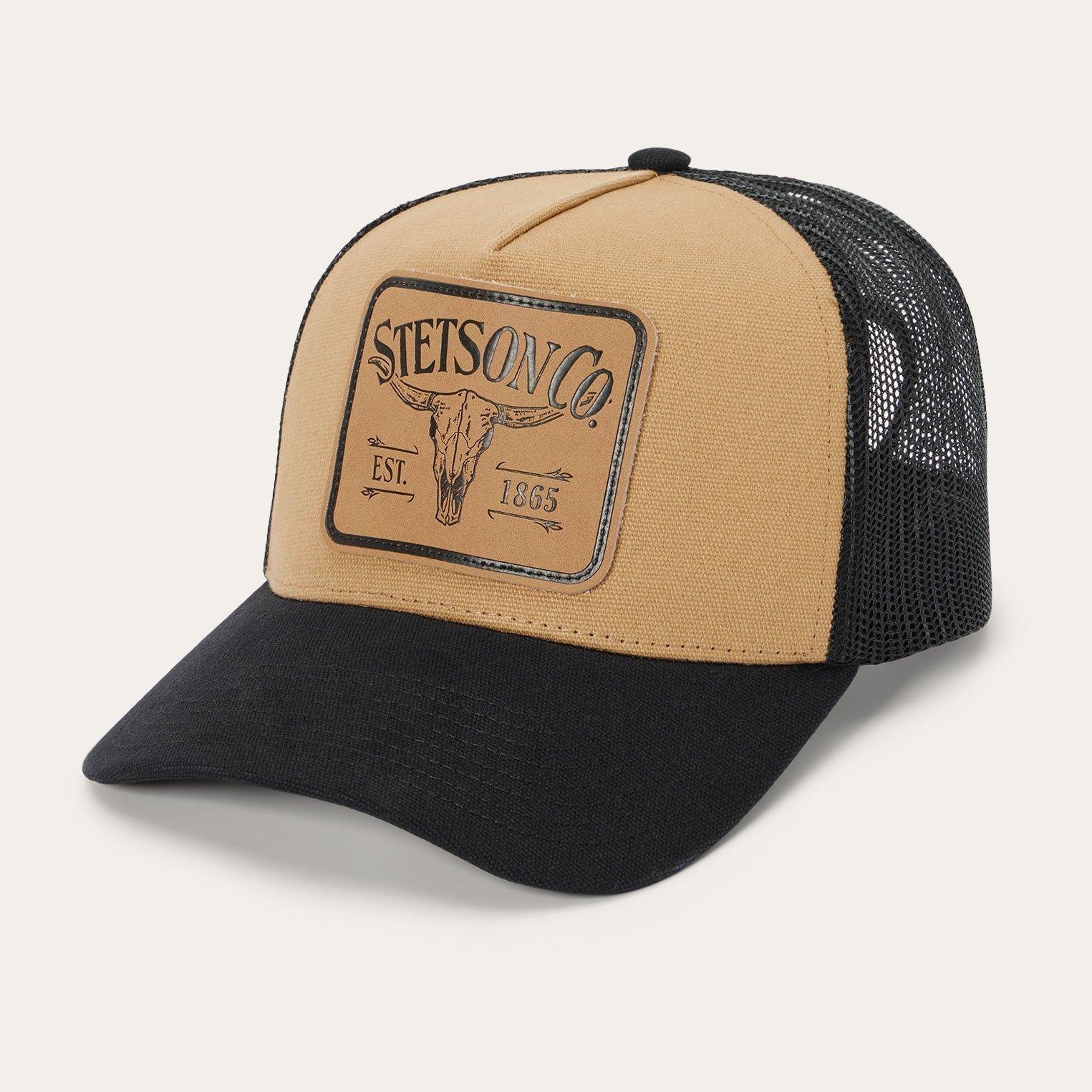 Longhorn Patch Trucker Hat