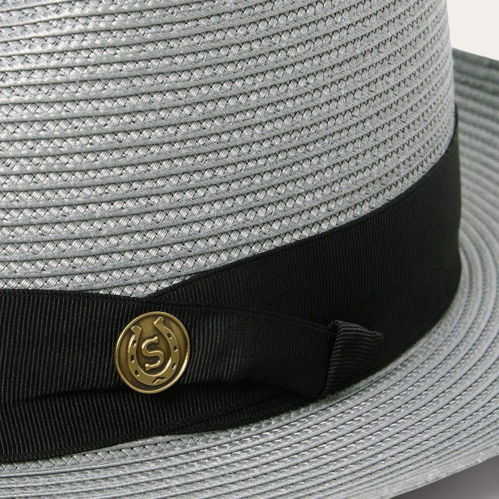 Rosebud Straw Fedora