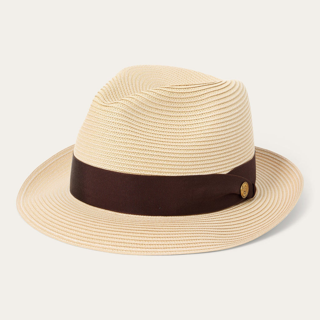 Rosebud Straw Fedora