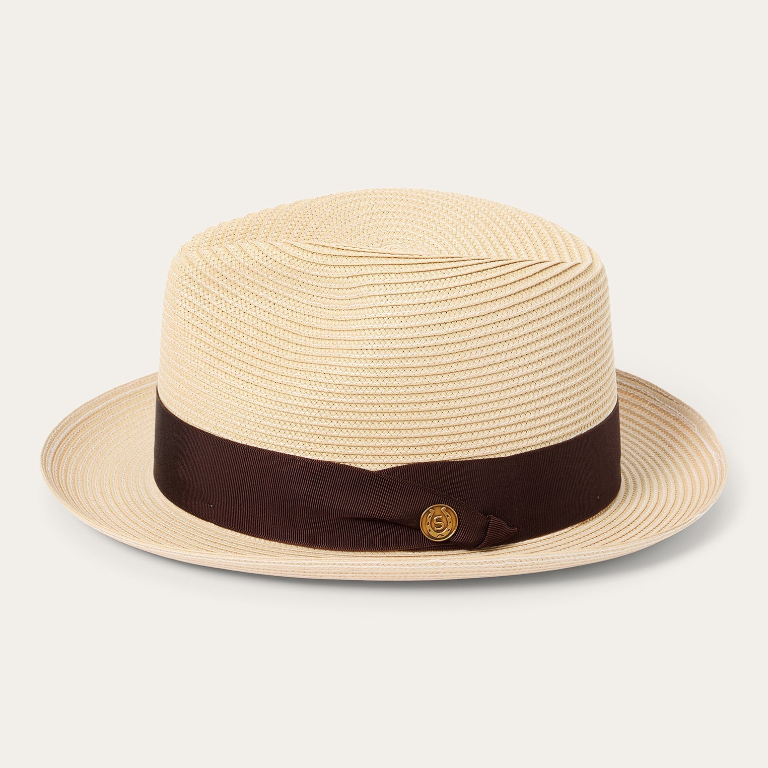 Rosebud Straw Fedora