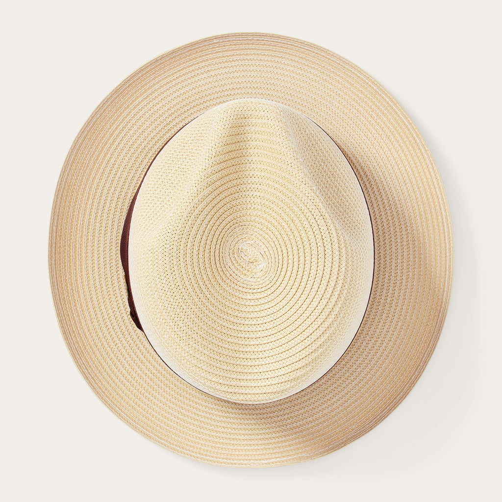 Rosebud Straw Fedora
