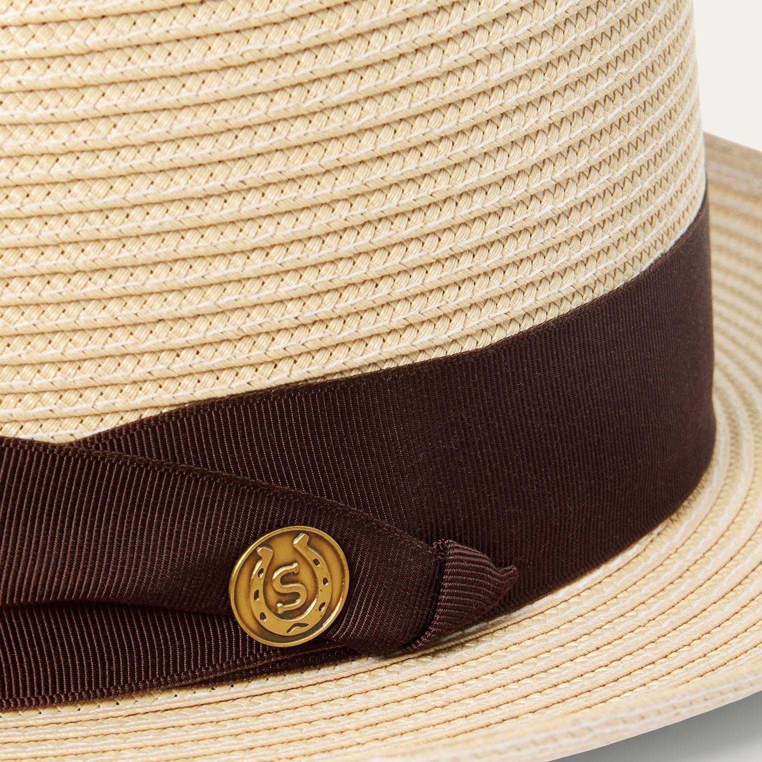 Rosebud Straw Fedora