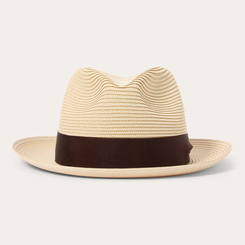 Rosebud Straw Fedora