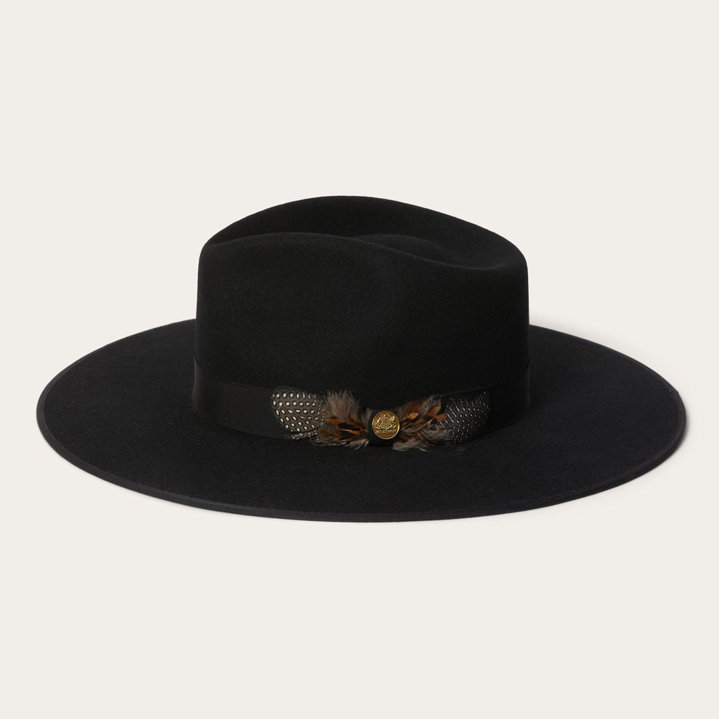 Midtown Wide Flat Brim Hat
