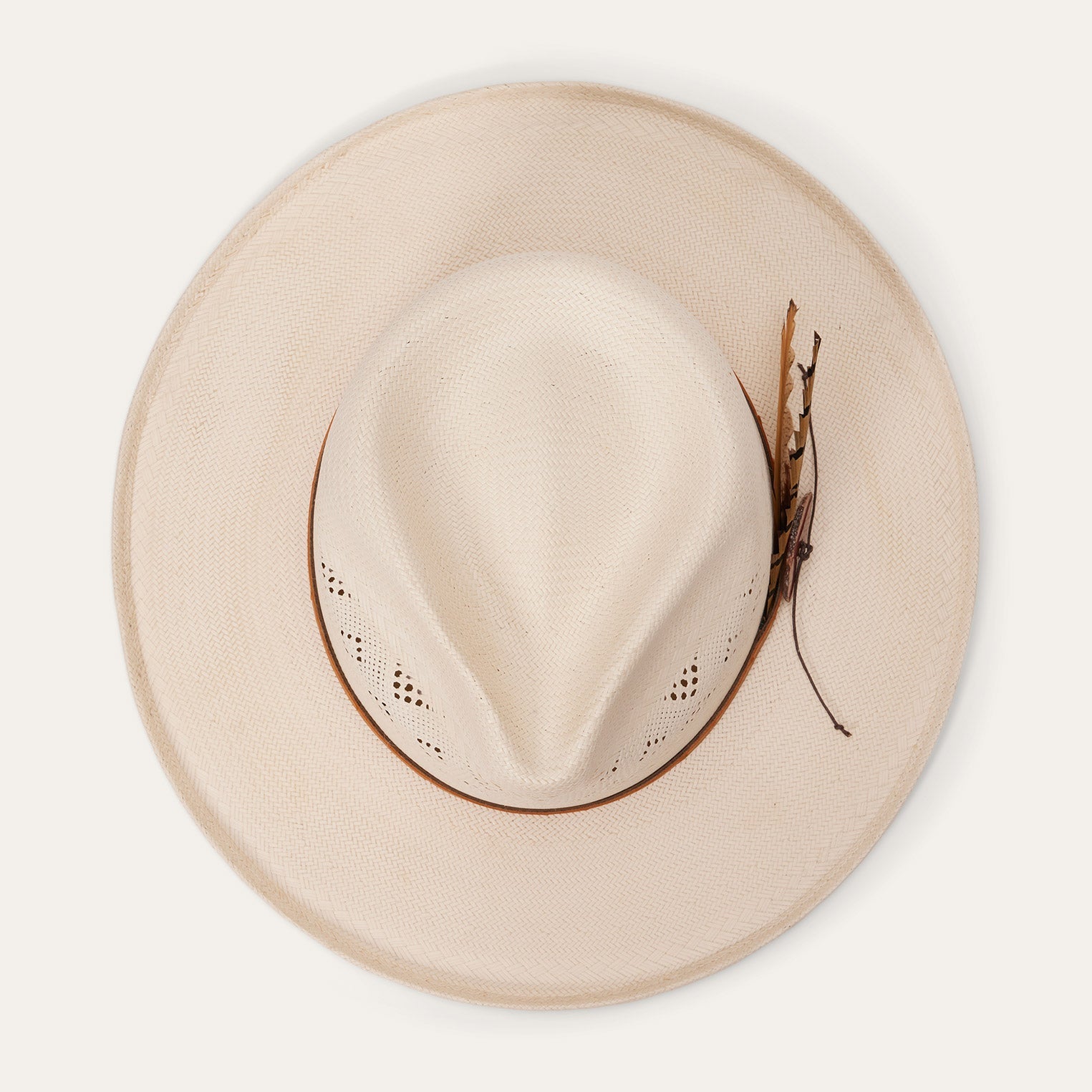 Andromeda Vented Straw Fedora