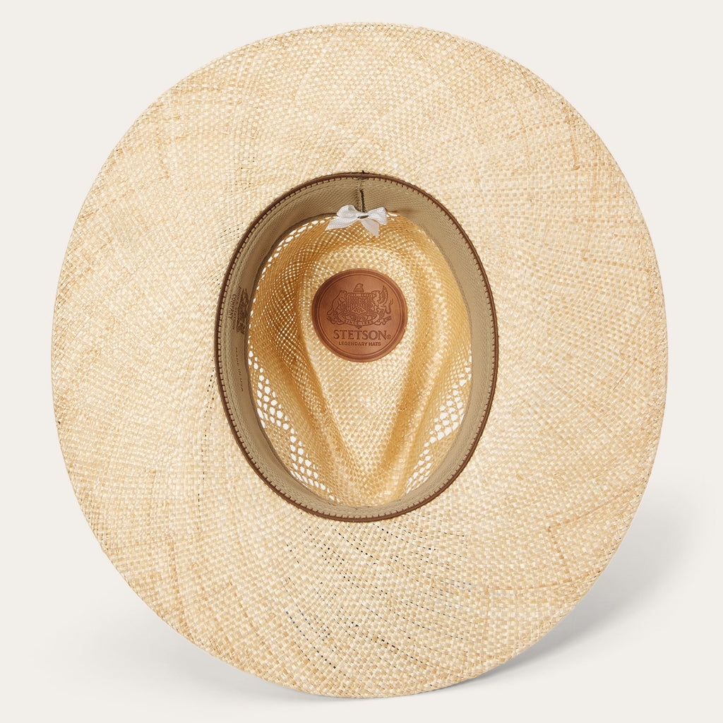 Chorus Straw Flat Brim Hat
