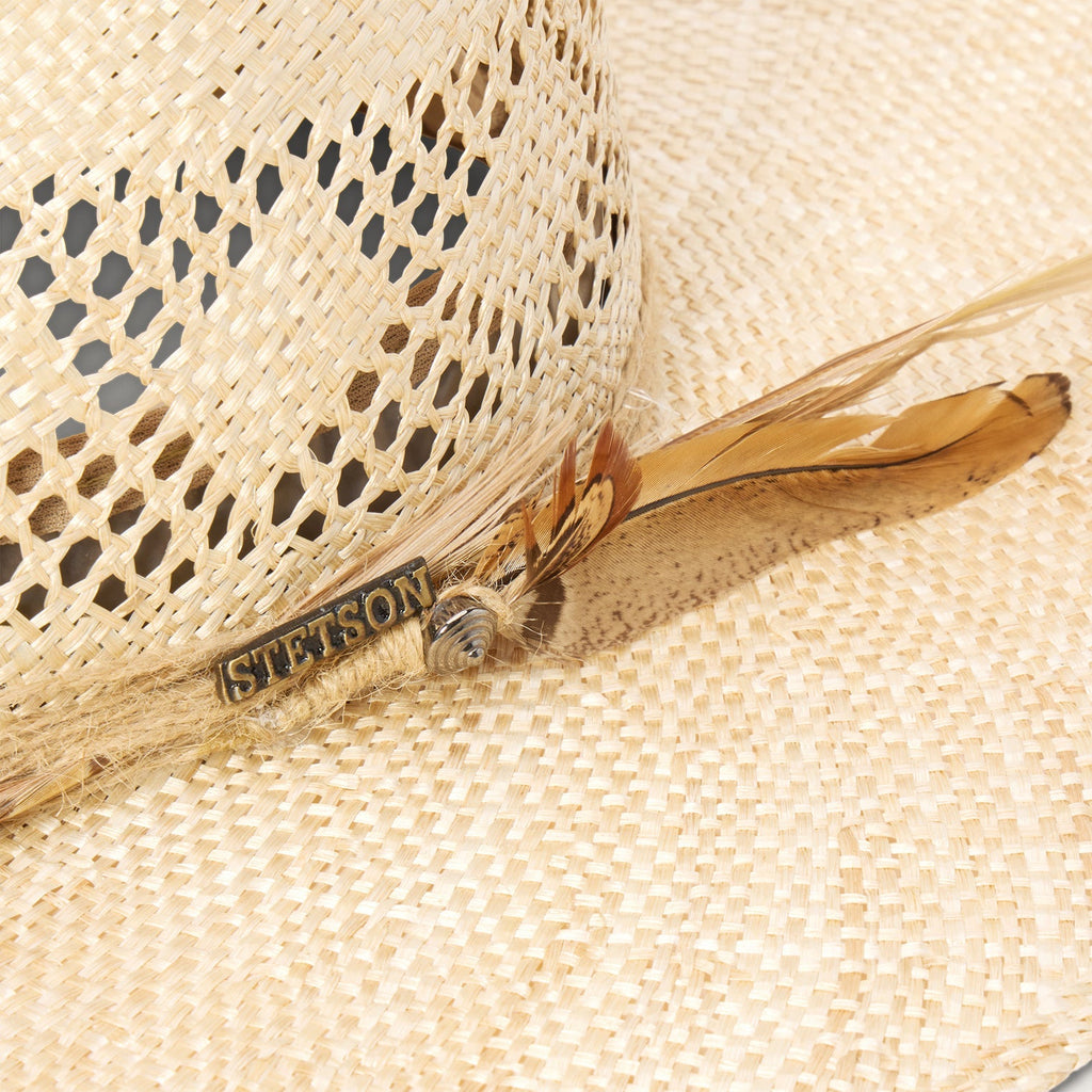 Chorus Straw Flat Brim Hat