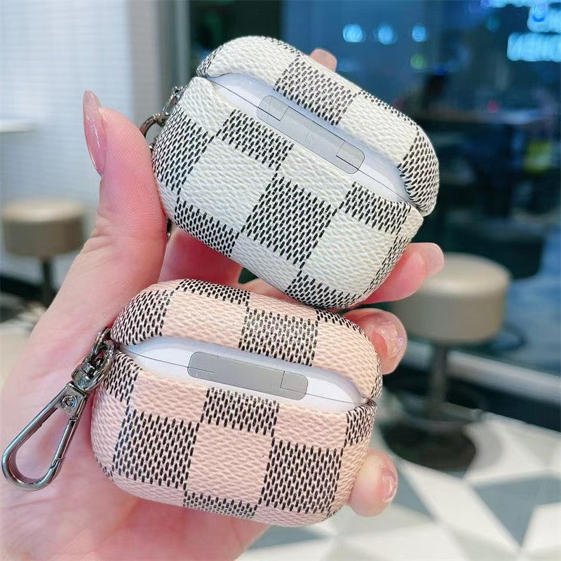 Modern Color-block Chic Earbuds Case🌟