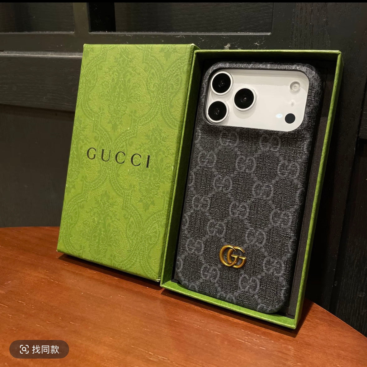 🧵 Monogram iPhone Case-G