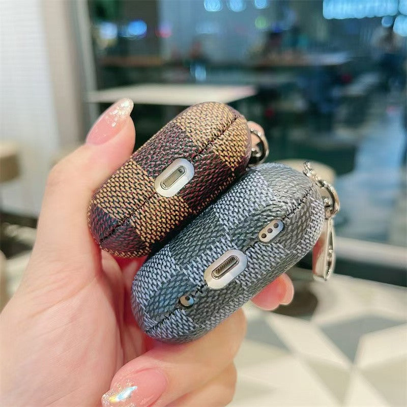 Modern Color-block Chic Earbuds Case🌟