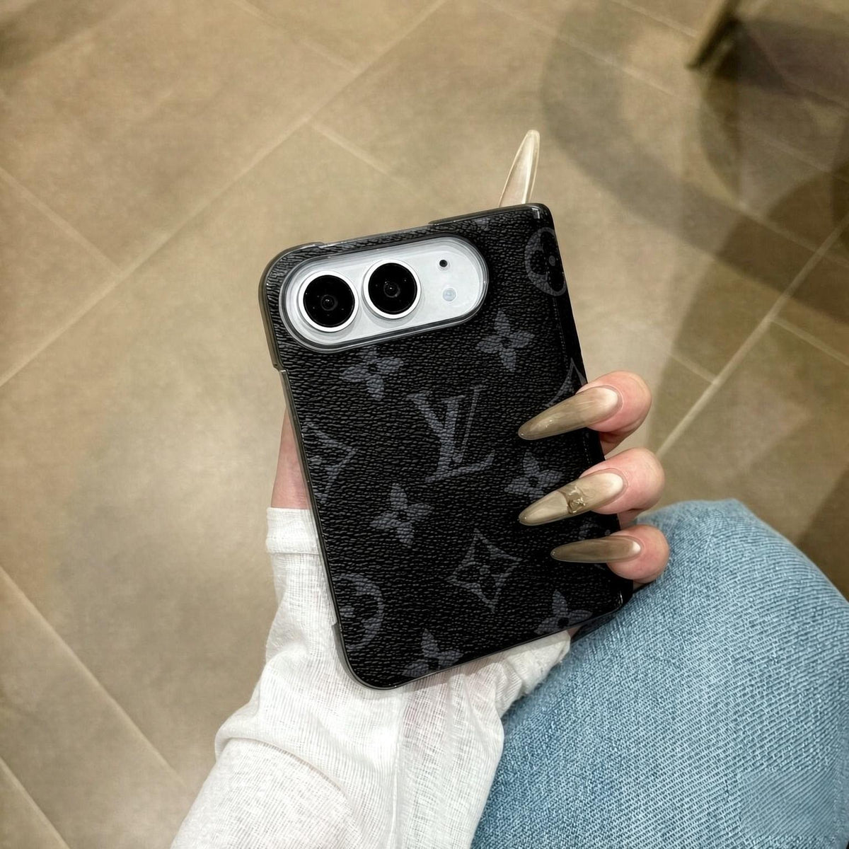 🤎 Brown & Noir · Duo Leather Case Collection