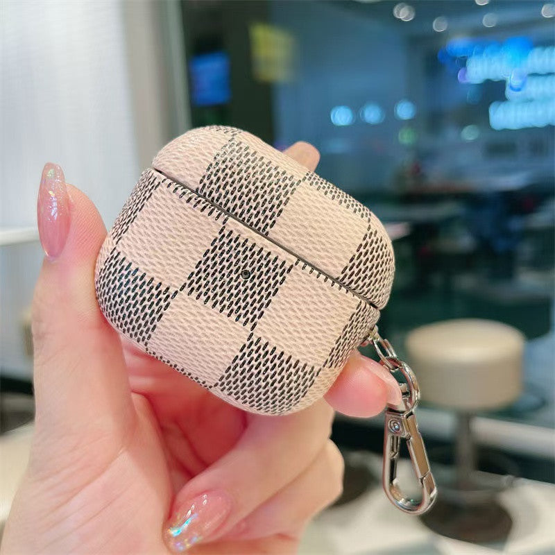 Modern Color-block Chic Earbuds Case🌟