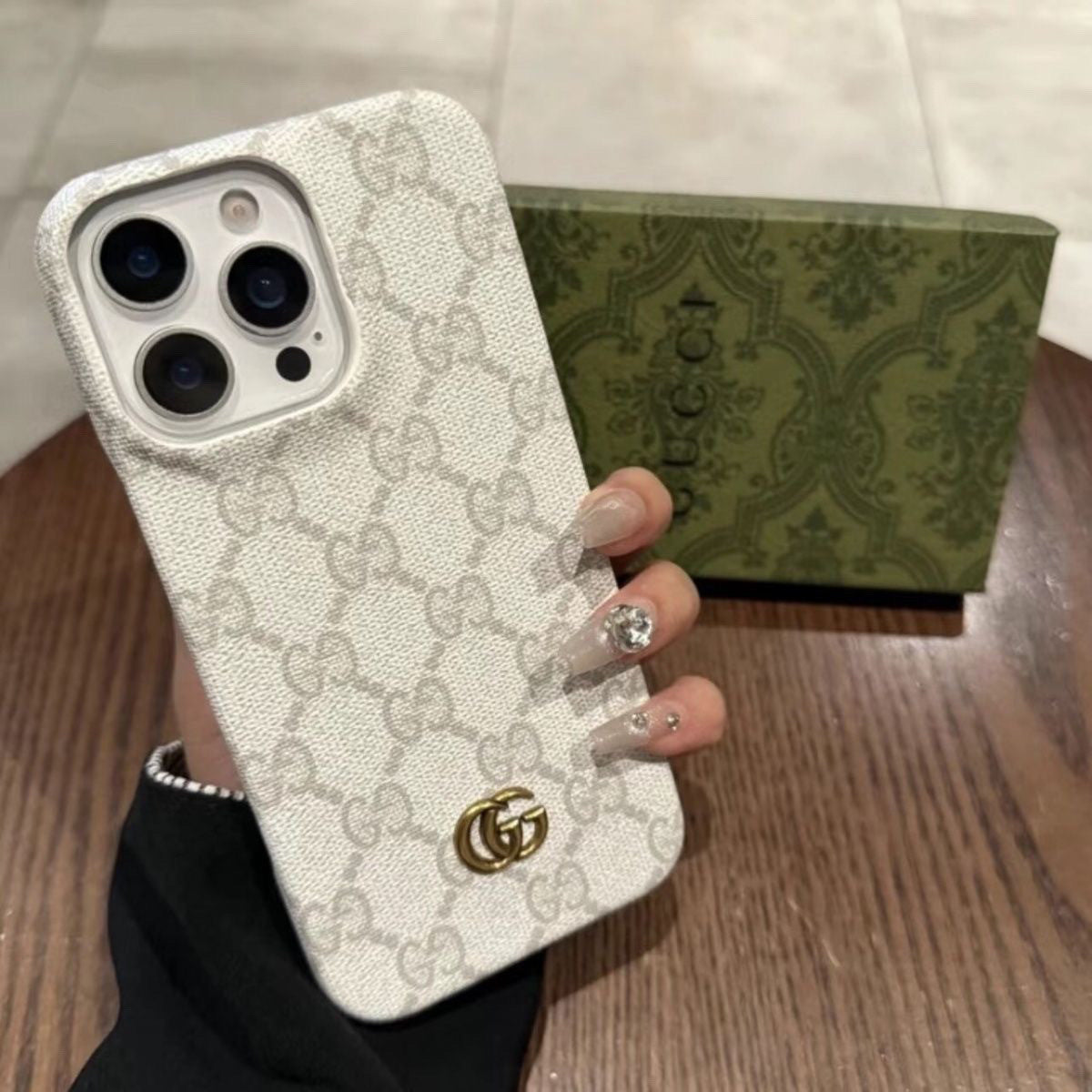 🧵 Monogram iPhone Case-G