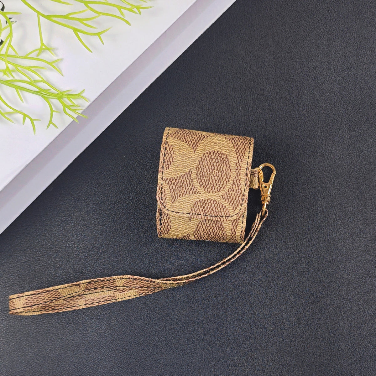 🎧 Monogram Aura Earbud Case ✨