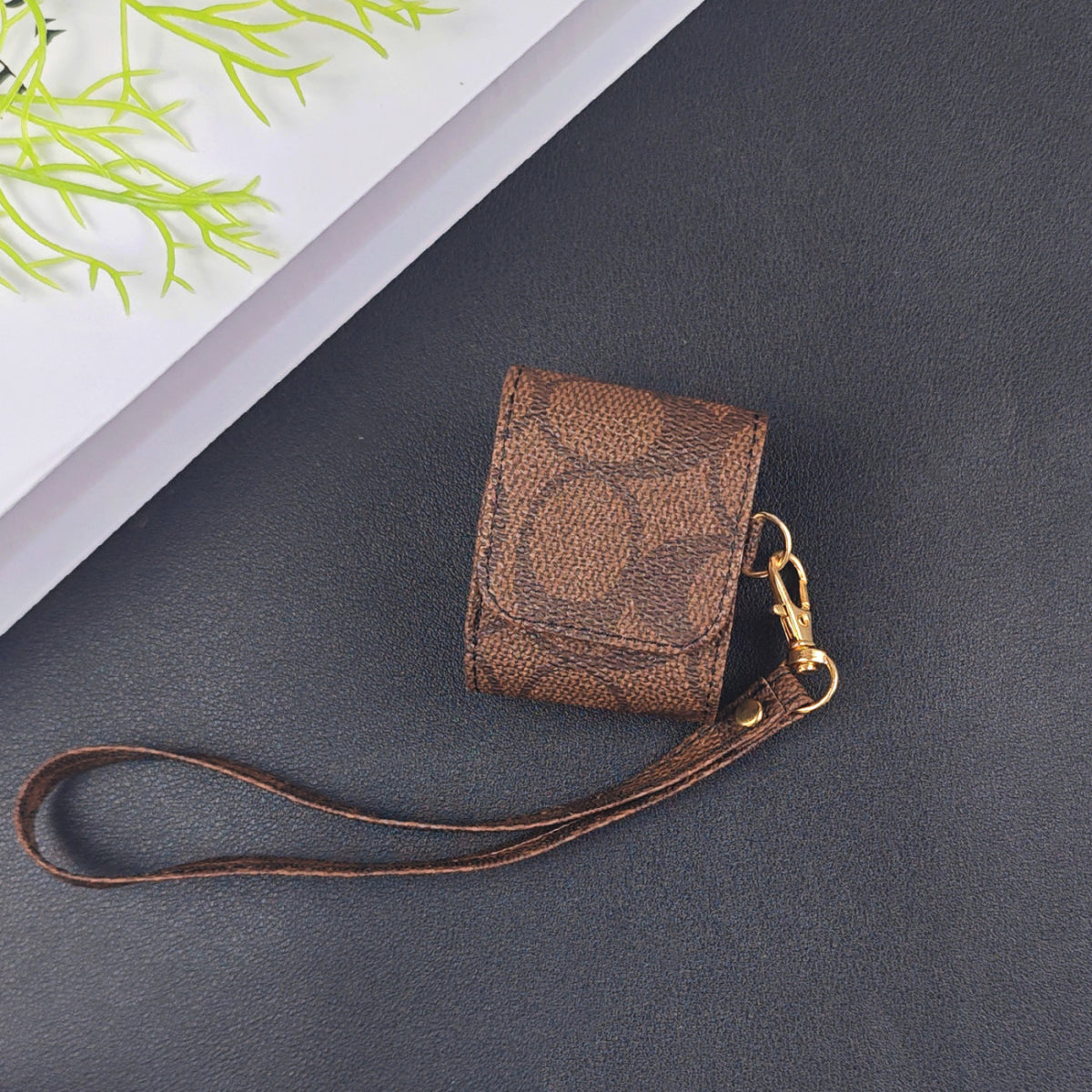 🎧 Monogram Aura Earbud Case ✨