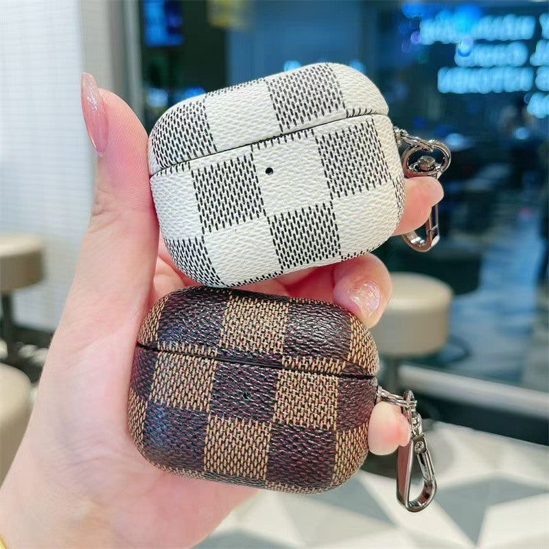 Modern Color-block Chic Earbuds Case🌟