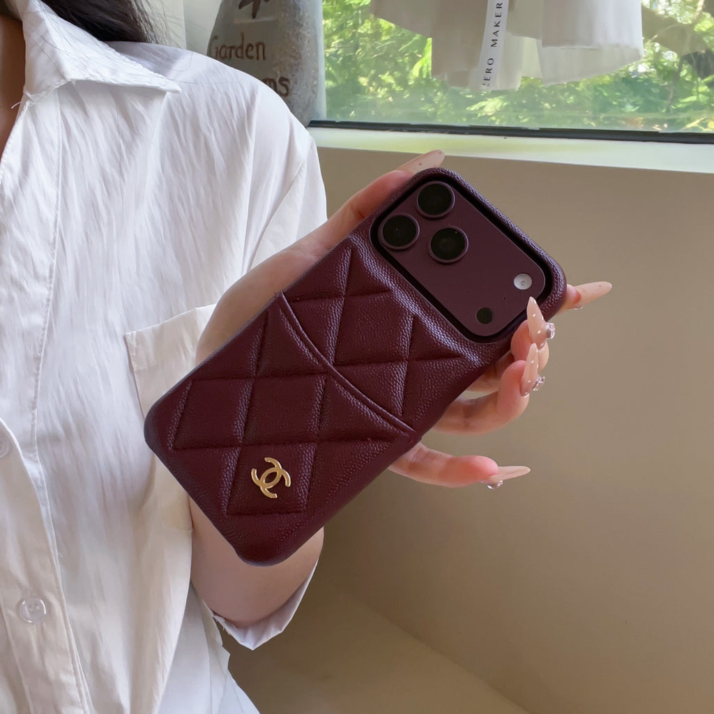 🍷Burgundy Quilted · Old Money Collection