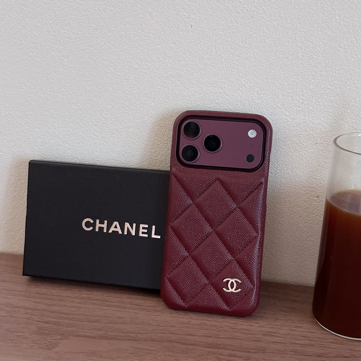 🍷Burgundy Quilted · Old Money Collection