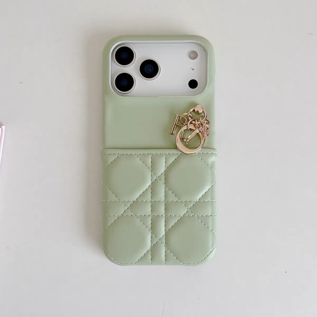 Timeless Elegance Quilted Leather Phone Case ✨