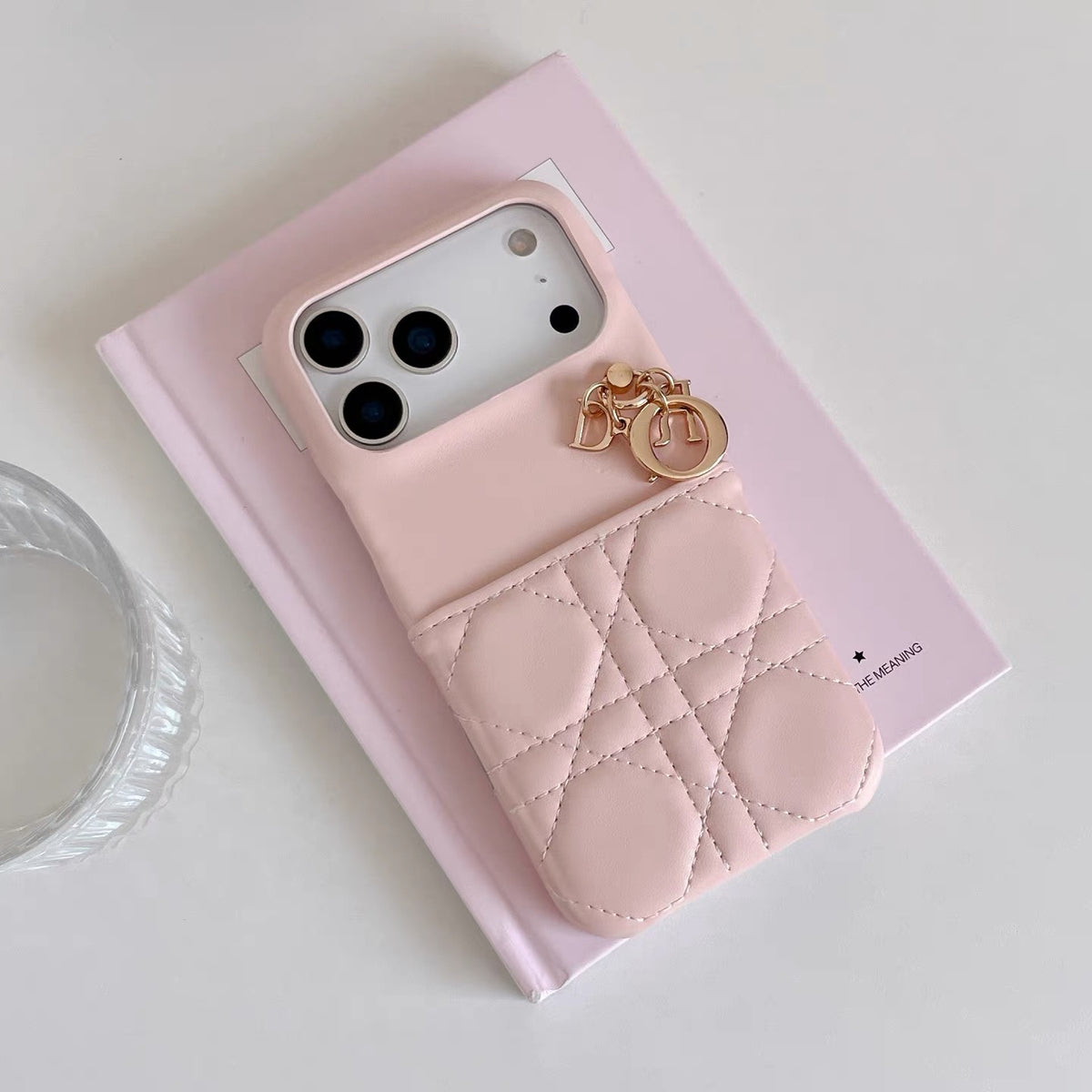 Timeless Elegance Quilted Leather Phone Case ✨