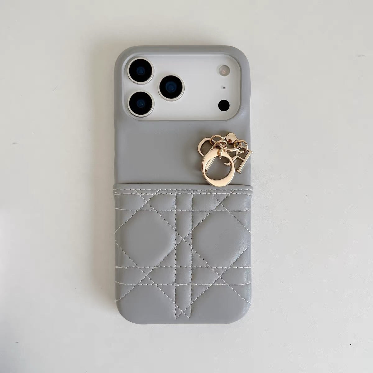 Timeless Elegance Quilted Leather Phone Case ✨
